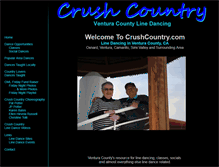 Tablet Screenshot of crushcountry.com